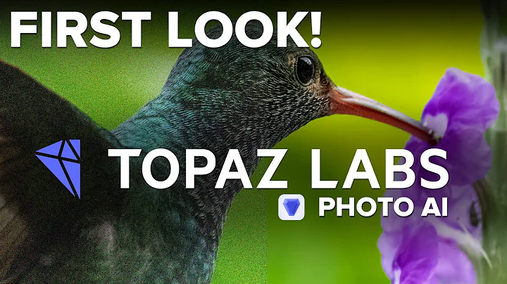 全新Topaz Photo AI降噪和锐化，首曝露！