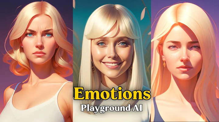 展示情感的简单提示 - Playground AI