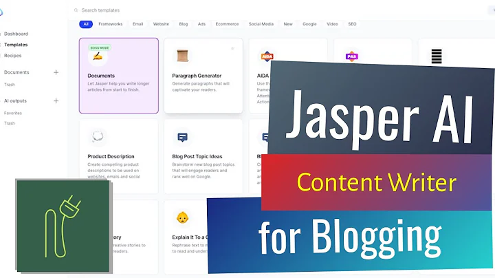 用Jasper AI轻松创作博客文章