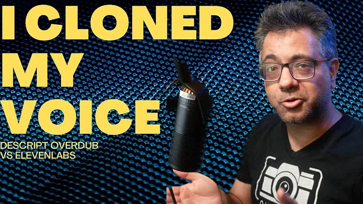用 Descript Overdub 和 ElevenLabs 克隆我的声音